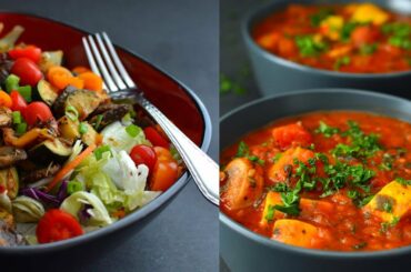 3 Vegan HUGE Low Calorie Recipes