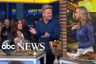 Gordon Ramsay shares healthy recipes from his new book on 'GMA'