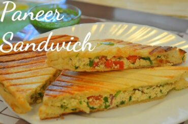 Paneer Sandwich Recipe | Healthy Breakfast Recipes