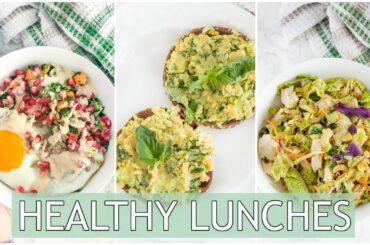 EASY 5 Minute Lunch Recipes | Healthy Lunch Ideas