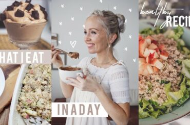 what I eat in a day [mostly raw] | healthy recipes