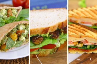 3 Back to School Sandwich Recipes | Collab with Mind Over Munch