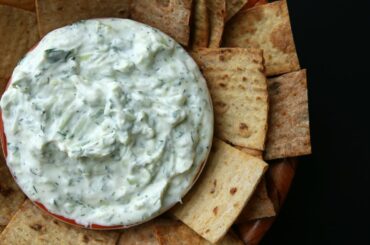 How To Make Low Calorie Tzatziki Sauce | Healthy Tzatziki Sauce Recipe