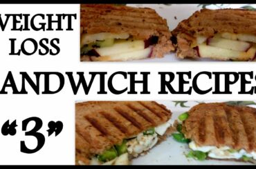 3 Healthy Sandwich Recipes For Weight Loss | Healthy Breakfast Ideas in Hindi | Fat to Fab