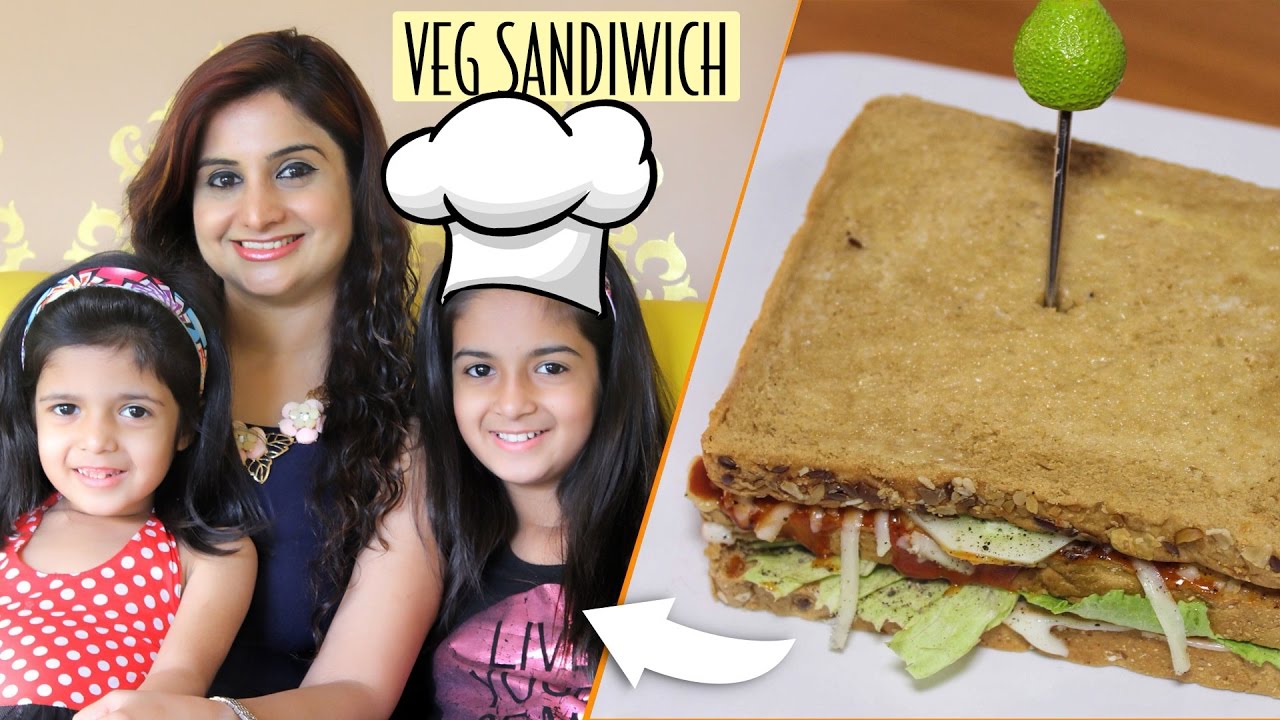 Veg Sandwich Recipe | Easy & Healthy Snack Recipe For Kids | Kanak's Kitchen Veg Sandwich Recipe | Easy & Healthy Snack Recipe For Kids | Kanak's Kitchen