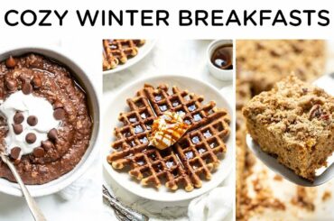 HEALTHY WINTER BREAKFAST RECIPES ‣‣ cozy & healthy breakfast ideas