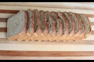 THE BEST 100% Whole Wheat Bread Recipe