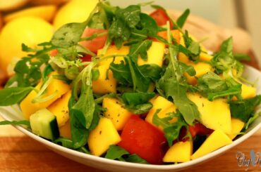 Amazing Mango Salad (Healthy) | Recipes By Chef Ricardo