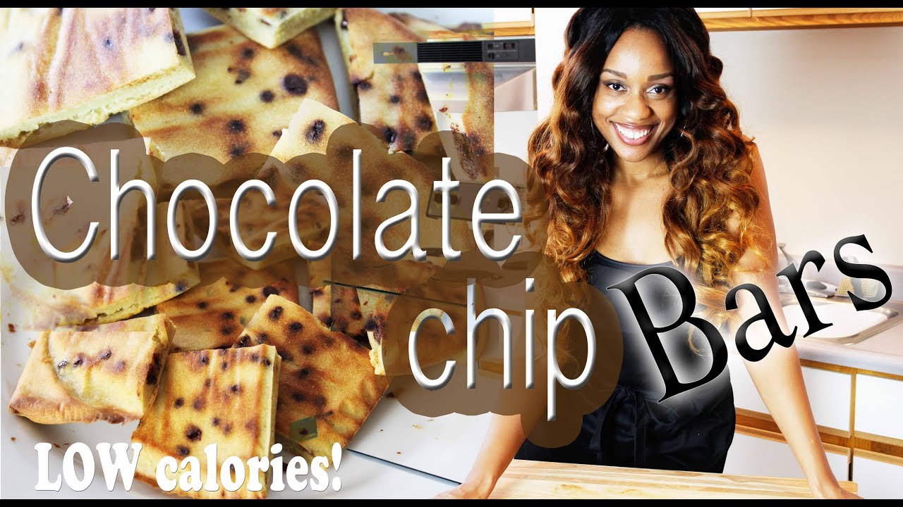 Low Calorie Snack ■ \\Chocolate Chip Bars //■ Easy Recipe Low Calorie Snack ■ \\Chocolate Chip Bars //■ Easy Recipe