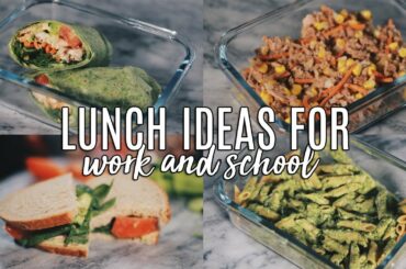 5 Healthy Lunch Ideas for Work & School