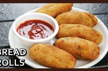 NO Fry Bread Rolls Recipe | Bread Potato Rolls | Stuffed Bread Rolls | Airfryer Recipe