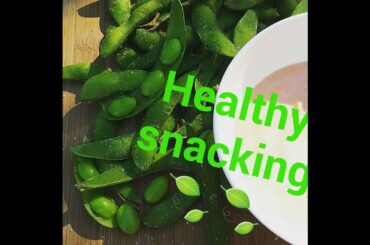 Healthy Snacks  Recipes 💚 Edamame