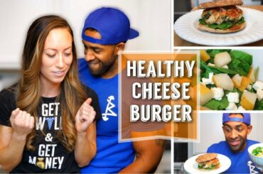 Healthy Fat Loss Recipes  - Turkey Cheese Burger - Only 350 Calories!