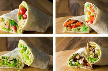 4 Healthy Tortilla Wraps Recipe