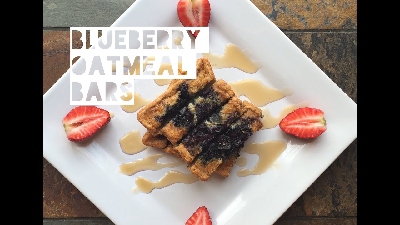 Healthy Low Fat Oatmeal Bar Recipe | How To Make Low Calorie Oatmeal Blueberry Breakfast Bars Healthy Low Fat Oatmeal Bar Recipe | How To Make Low Calorie Oatmeal Blueberry Breakfast Bars