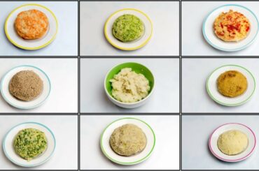 9 Breakfast for Babies Indian | Breakfast for Babies 8m+ | Babies Breakfast Ideas