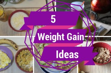 5 Healthy Weight Gain Breakfast Ideas 1,000+ Cal ::SkinnyGotCurves::