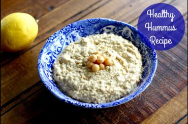 Healthy Low Calorie Hummus Recipe | UK Dietitian Nichola Whitehead