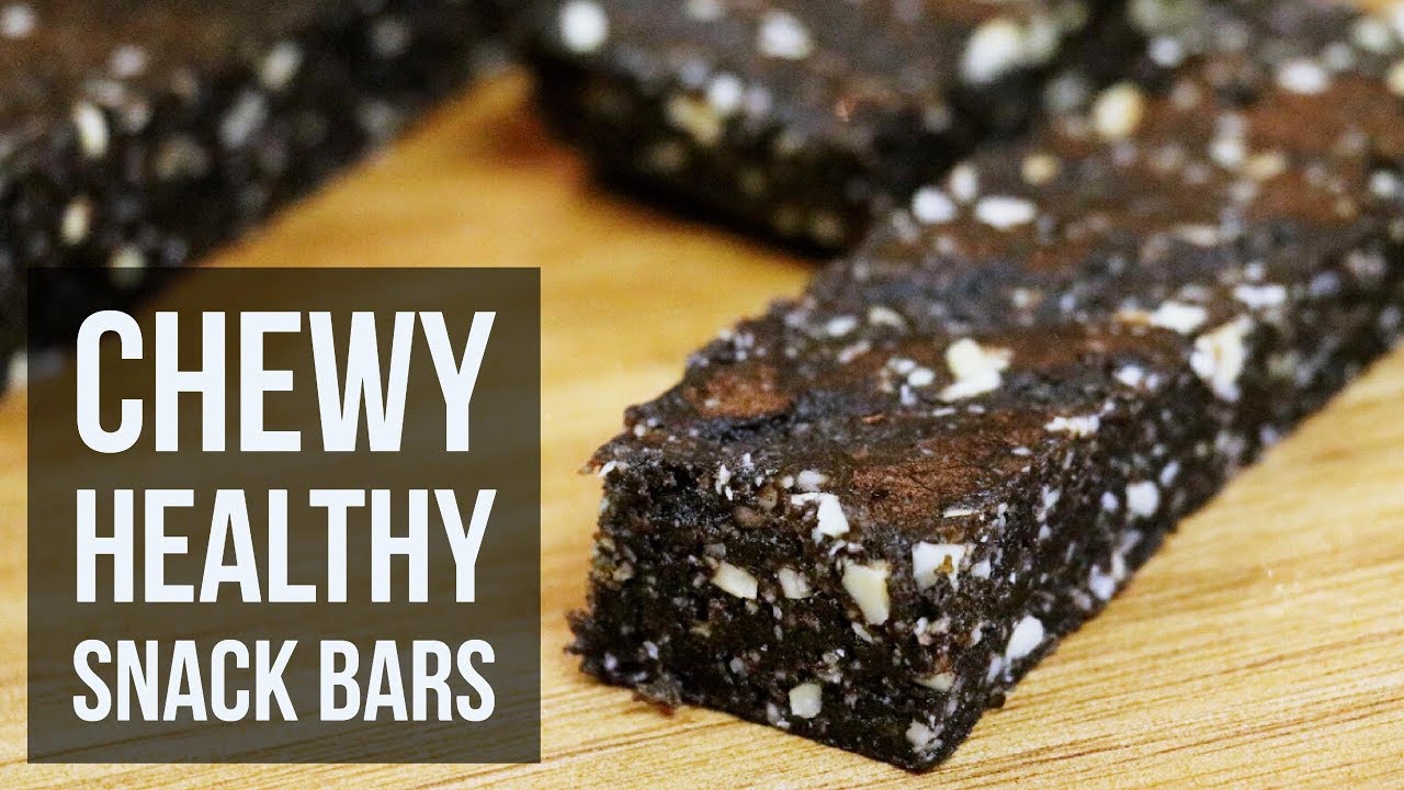 Chewy Healthy Snack Bars | Homemade Energy Snack Recipe by Forkly Chewy Healthy Snack Bars | Homemade Energy Snack Recipe by Forkly