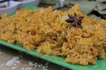 Quick and Healthy low calorie  rice recipe for students and workers