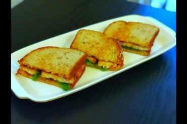 Grilled Tofu Sandwich Recipe | Healthy & Tasty Indian Breakfast Recipe | Tofu Recipes | Veg Sandwich