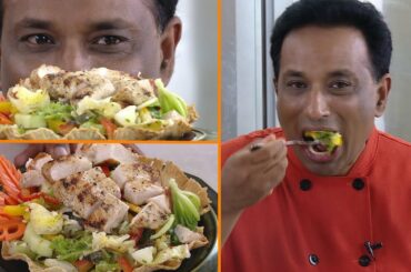 Healthy Salad Recipes For Weight Loss -  With Vahchef Special Dressing