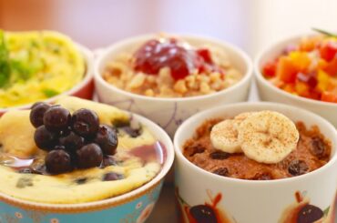 Microwave Mug Breakfasts for Back to School: 5 Sweet & Savory Recipes - Gemma's Bigger Bolder Baking