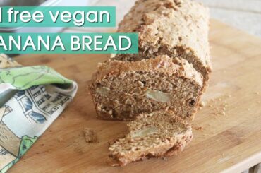 Oil-Free Banana Bread || Healthy Vegan Recipes