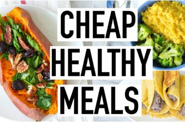 CHEAP HEALTHY MEALS UNDER $3! Healthy & Affordable Recipes! Cooking With Liv Ep.21