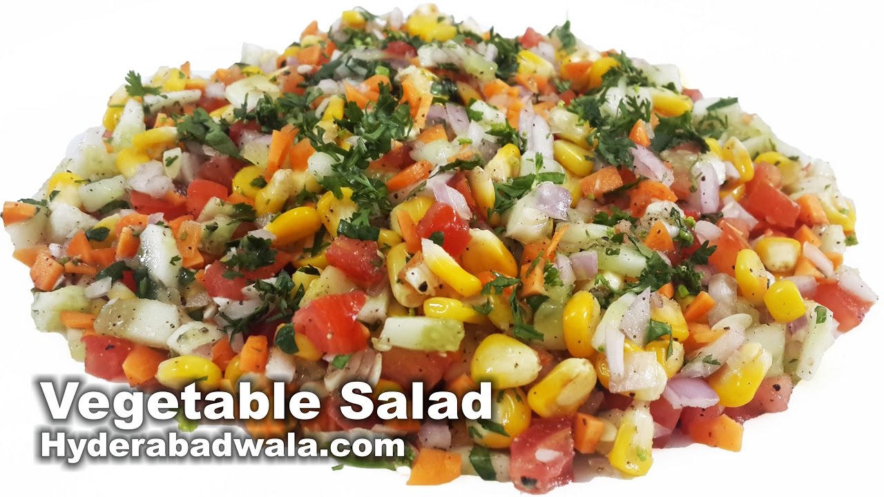 Healthy Vegetable Salad Recipe Video – How to Make Healthy Vegetable Salad at Home – Easy & Simple Healthy Vegetable Salad Recipe Video - How to Make Healthy Vegetable Salad at Home - Easy & Simple