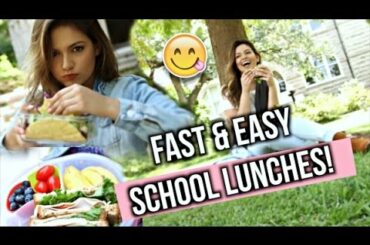 Back To School: Easy and Healthy Lunch Ideas!