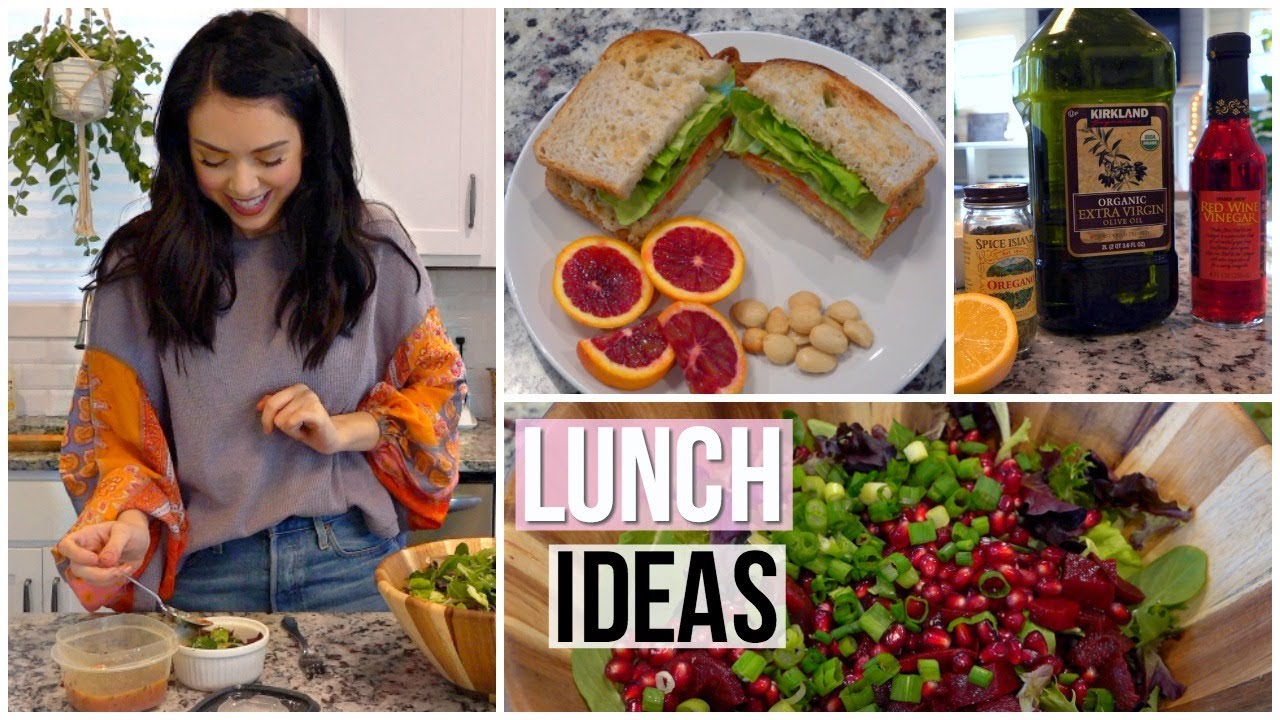 3 Healthy Lunch Ideas! Easy & Fast! 3 Healthy Lunch Ideas! Easy & Fast!