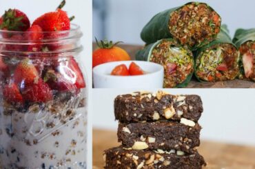 3 DELICIOUS SUMMER RECIPES FOR WEIGHT LOSS / VEGAN & HEALTHY