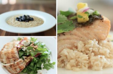 My 3 FAVE Healthy Meals (Breakfast, Lunch & Dinner) | Rachel Talbott