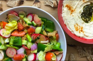 Fattoush Recipe | Fattoush Salad | Healthy Salad Recipe