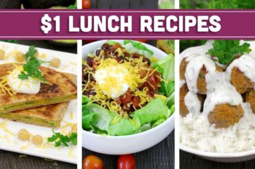 Healthy $1 Lunch Recipes - Easy Budget Meals! - Mind Over Munch