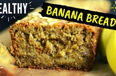 Healthy Oatmeal Banana Bread