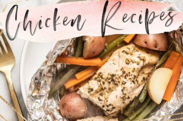 5 UNboring CHICKEN DINNER Recipes (Healthy) | HONEYSUCKLE
