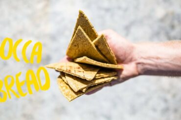 How To Make Healthy Socca French flat Bread (chickpea flour)