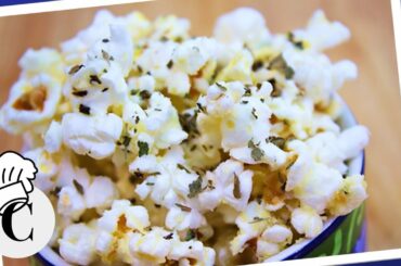 How to Make Italian Popcorn! An Easy, Healthy, Snack Recipe!