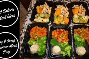 1st Meal Prep of 2018 | 250 Calorie Meal Ideas | Healthy Beginner Meal Prep for Weight Loss