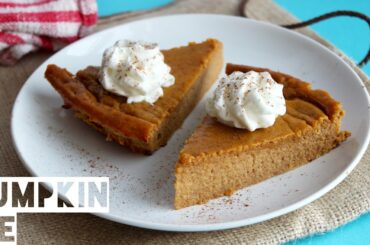 Healthy Pumpkin Pie Recipe | How To Make Low Calorie High Protein Pumpkin Pie