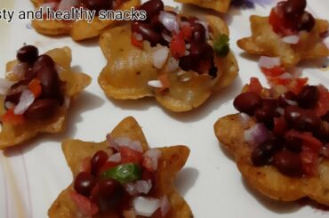 healthy snack recipe। quick snacks with less ingredients। Diwali special snack recipe। wheat flour