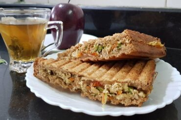 Tandoori Grilled Chicken Sandwich || Healthy Chicken Sandwich ||   Cooking with Benazir