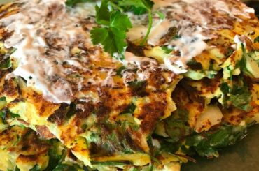 POTATO PANCAKE CAKE | Healthy low-calorie quick and easy recipe