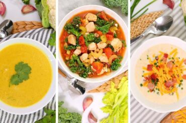 3 Low Carb Soup Recipes | Easy Fall Recipes