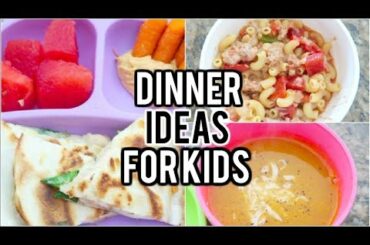 Easy Healthy Dinner Ideas for kids!
