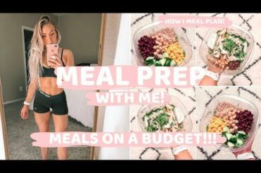 Meal Prep With Me!!! Quick + Healthy Meals on a Budget || How I Meal Plan