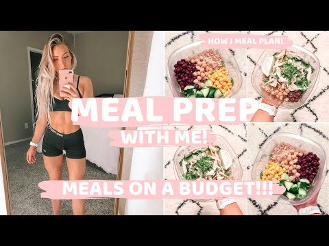 Meal Prep With Me!!! Quick + Healthy Meals on a Budget || How I Meal Plan Meal Prep With Me!!! Quick + Healthy Meals on a Budget || How I Meal Plan