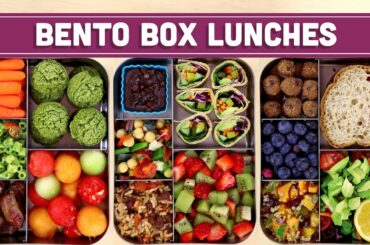 Bento Box Lunches | Healthy & Vegan! - Mind Over Munch